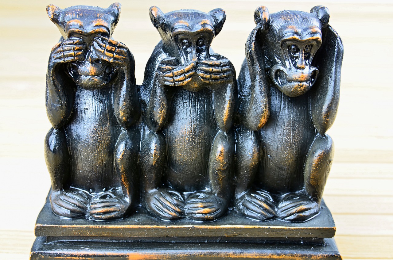 three monkeys, three wise monkeys, ancient icon-1212621.jpg